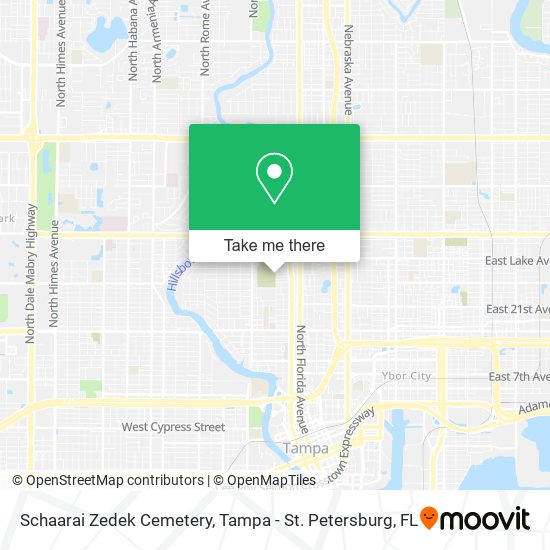 Schaarai Zedek Cemetery map