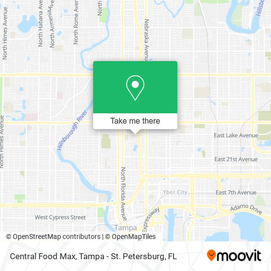 Central Food Max map