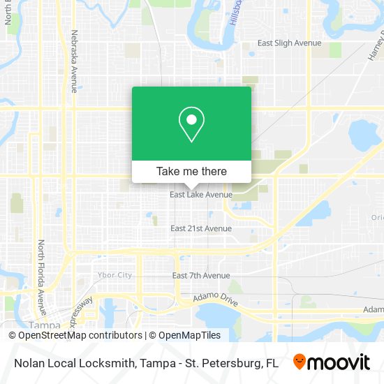 Nolan Local Locksmith map