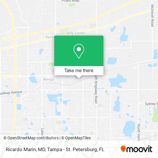 Ricardo Marin, MD map