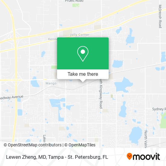 Lewen Zheng, MD map