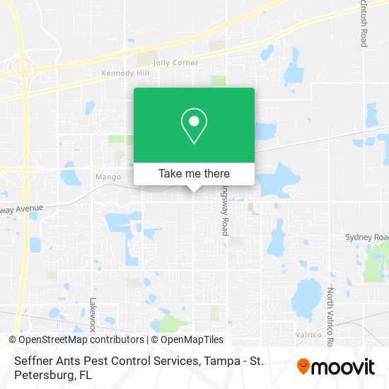 Seffner Ants Pest Control Services map