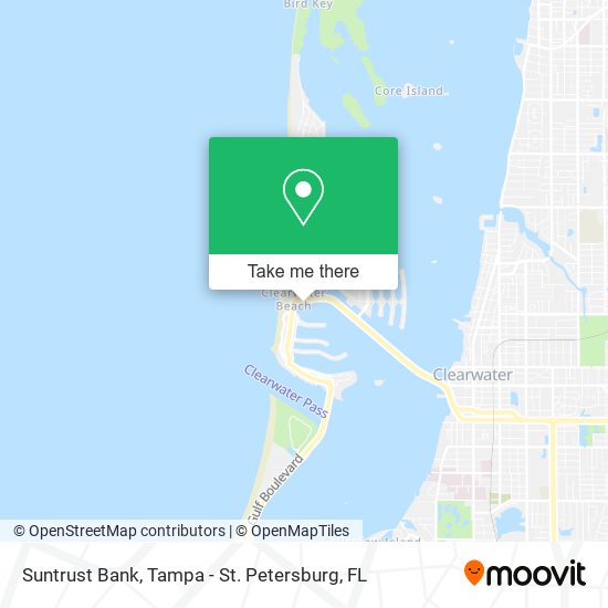 Suntrust Bank map
