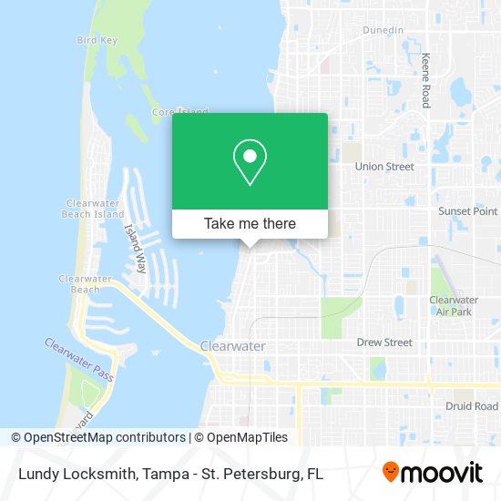 Lundy Locksmith map