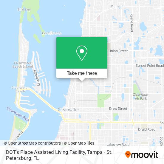 DOT's Place Assisted Living Facility map