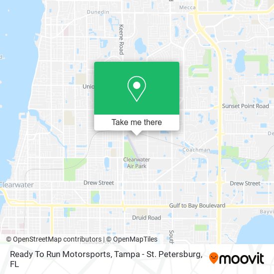 Ready To Run Motorsports map