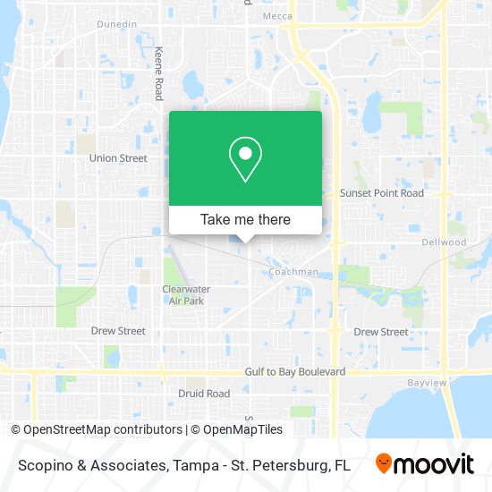 Scopino & Associates map