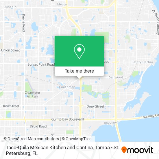 Mapa de Taco-Quila Mexican Kitchen and Cantina