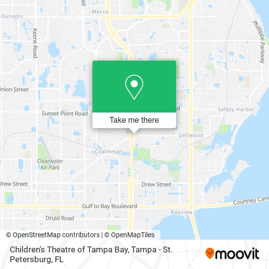 Mapa de Children's Theatre of Tampa Bay
