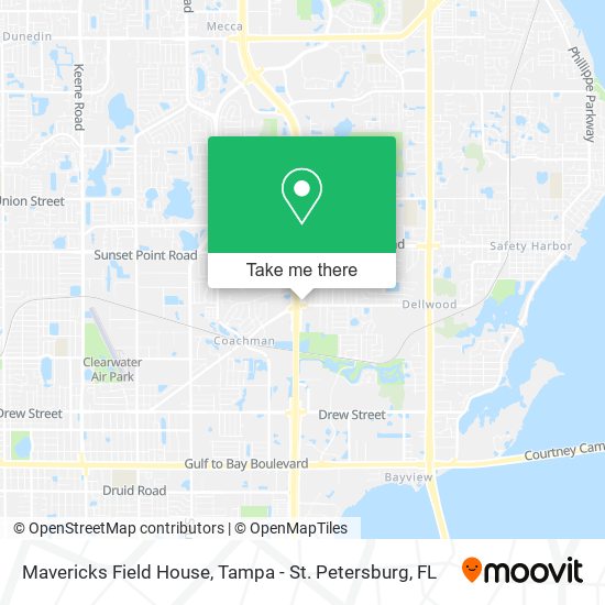 Mapa de Mavericks Field House