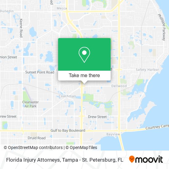 Florida Injury Attorneys map