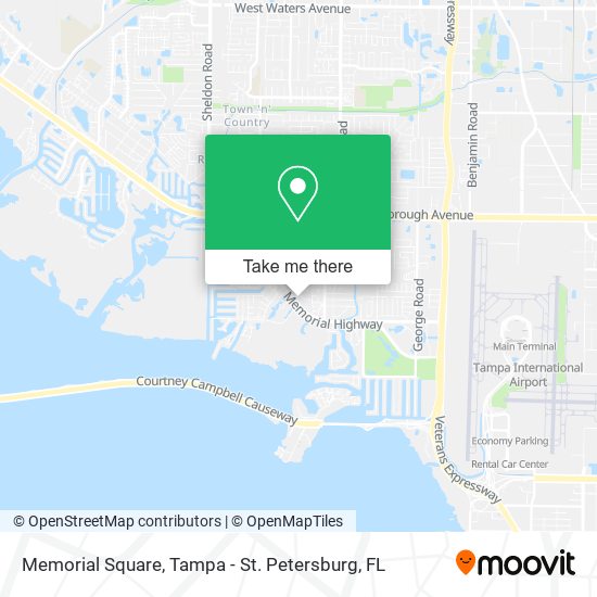 Memorial Square map
