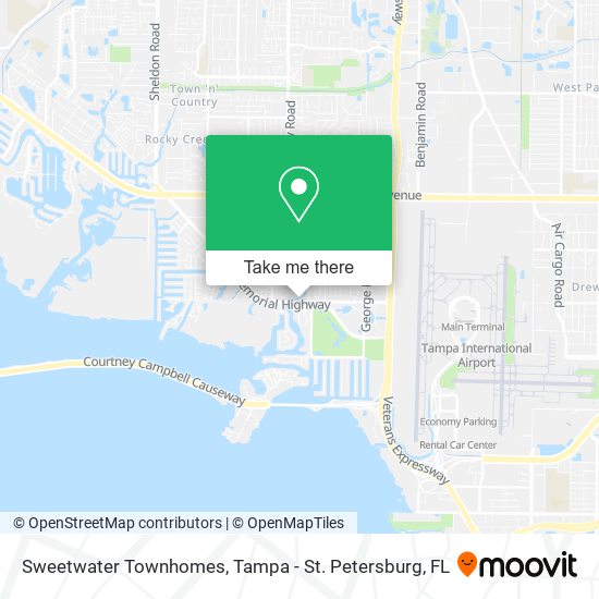 Sweetwater Townhomes map