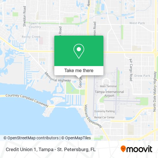 Credit Union 1 map