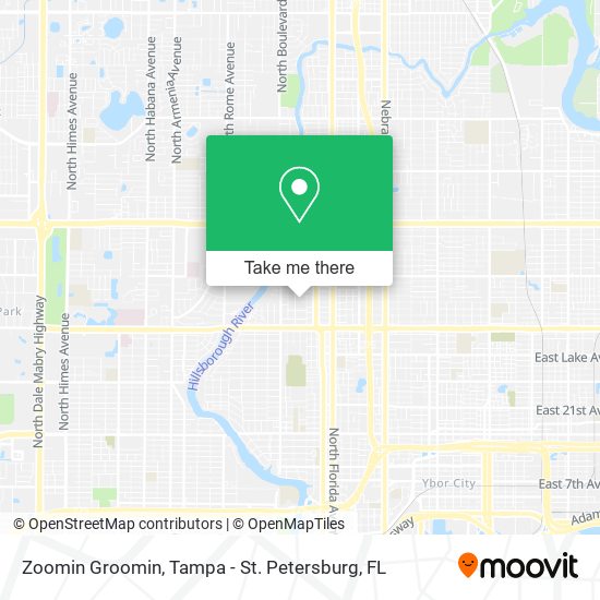 Zoomin Groomin map