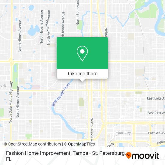 Mapa de Fashion Home Improvement