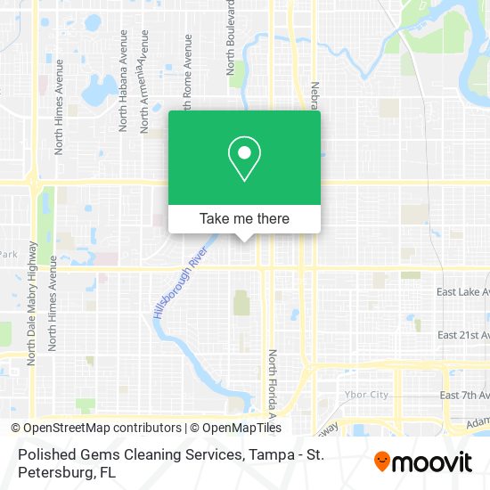 Polished Gems Cleaning Services map