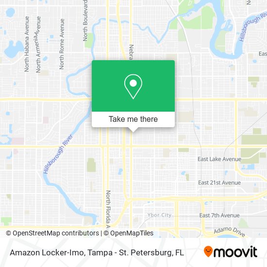 Mapa de Amazon Locker-Imo