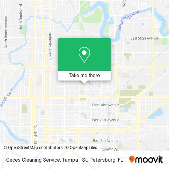 Ceces Cleaning Service map