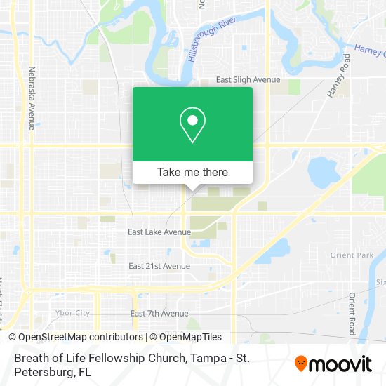 Breath of Life Fellowship Church map