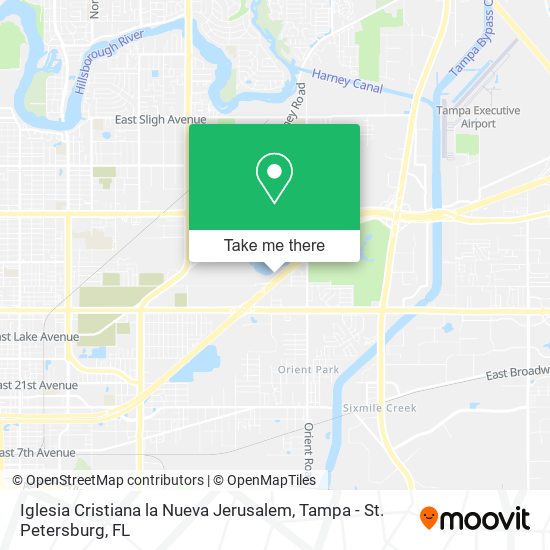 Iglesia Cristiana la Nueva Jerusalem map