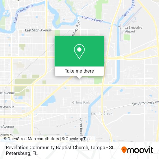 Revelation Community Baptist Church map