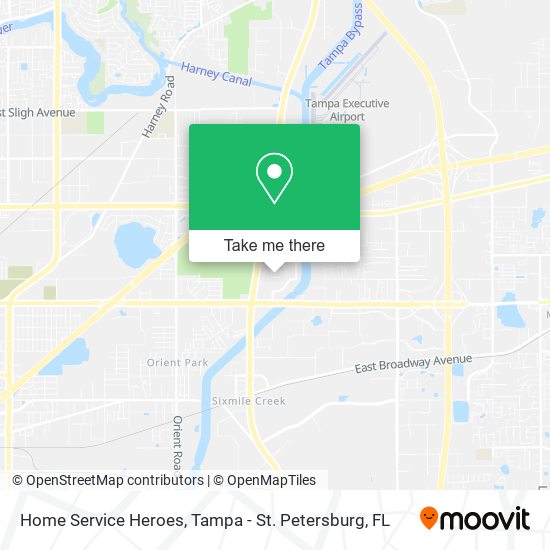 Home Service Heroes map