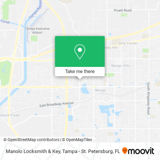 Mapa de Manolo Locksmith & Key