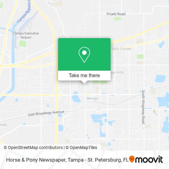 Horse & Pony Newspaper map