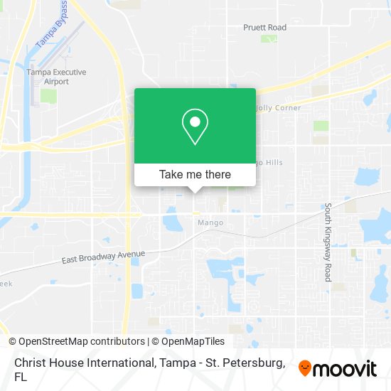 Christ House International map