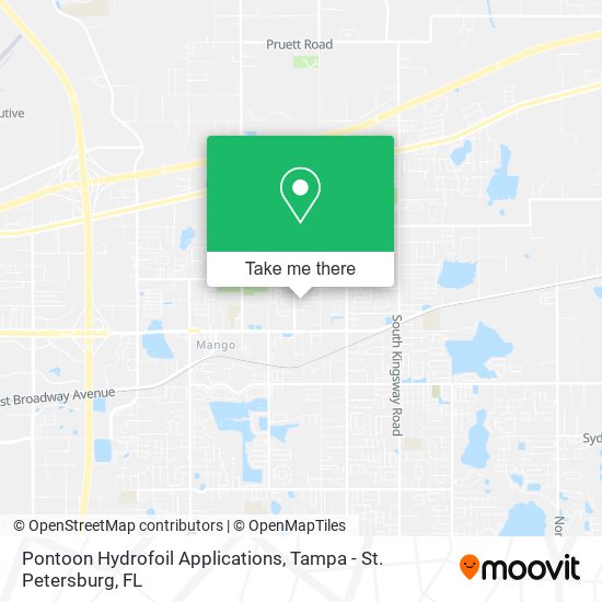 Pontoon Hydrofoil Applications map