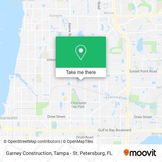 Mapa de Garney Construction
