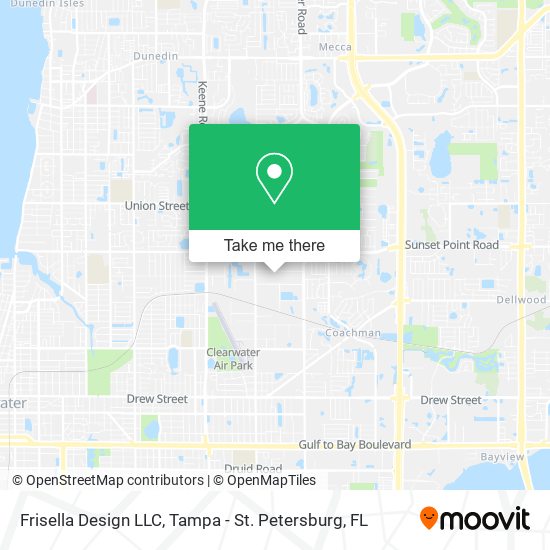 Mapa de Frisella Design LLC