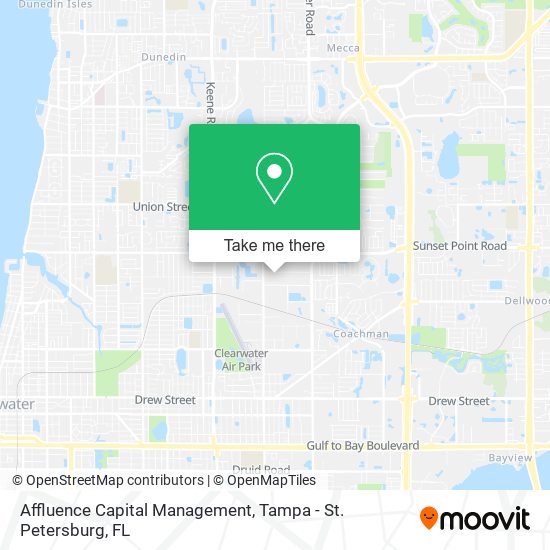 Mapa de Affluence Capital Management