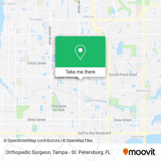 Orthopedic Surgeon map