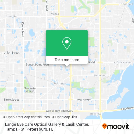 Lange Eye Care Optical Gallery & Lasik Center map