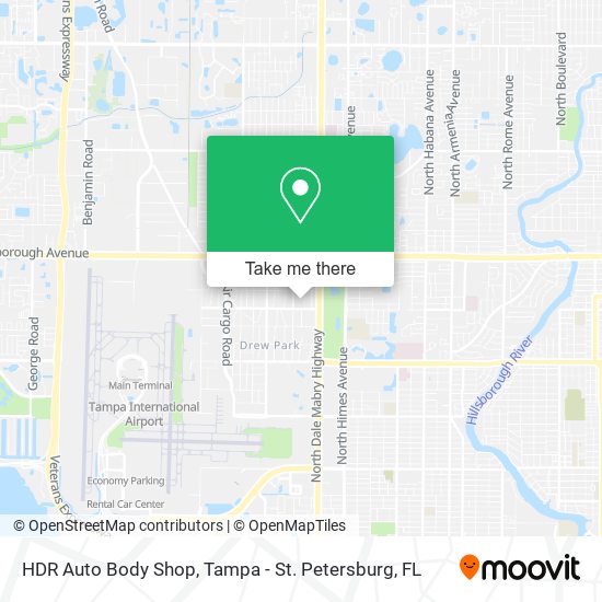 Mapa de HDR Auto Body Shop