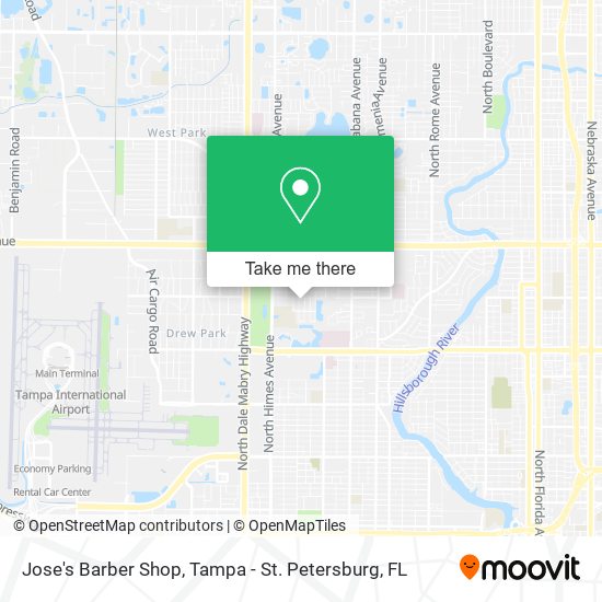 Mapa de Jose's Barber Shop