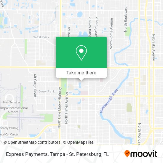 Mapa de Express Payments