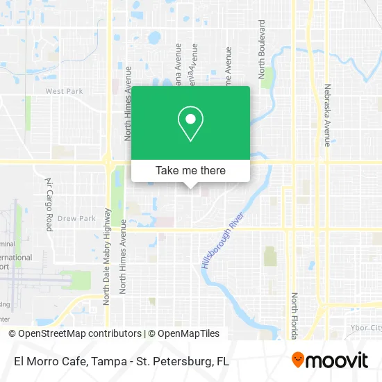 El Morro Cafe map