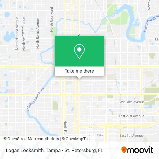 Mapa de Logan Locksmith