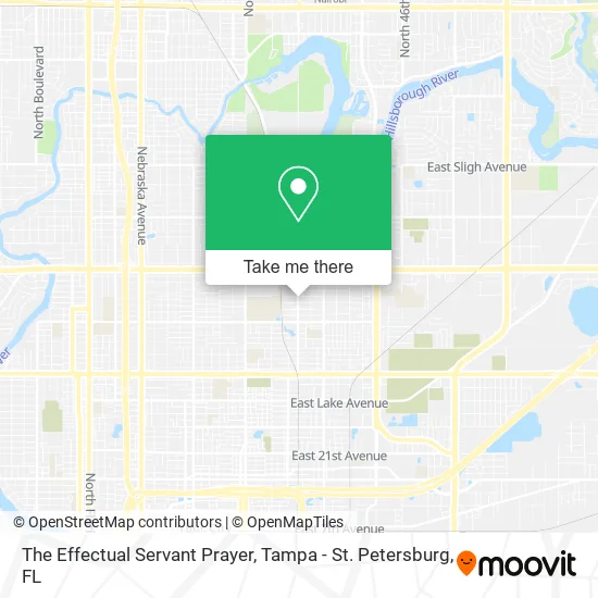 The Effectual Servant Prayer map