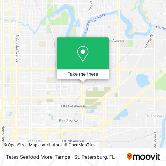 Tetes Seafood More map