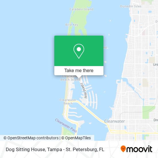 Dog Sitting House map