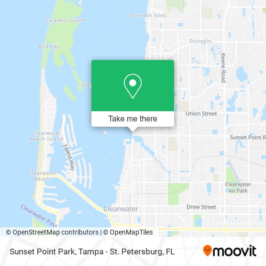Sunset Point Park map