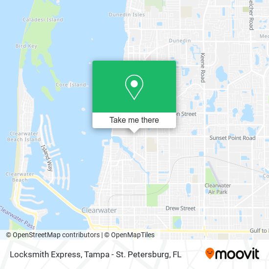 Locksmith Express map