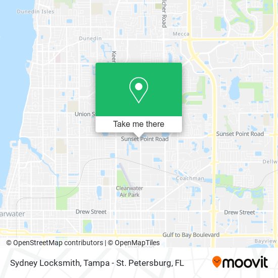 Mapa de Sydney Locksmith