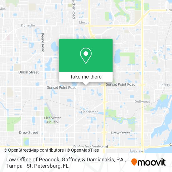 Law Office of Peacock, Gaffney, & Damianakis, P.A. map