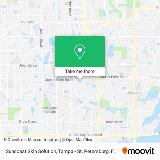 Mapa de Suncoast Skin Solution