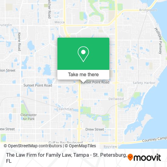 Mapa de The Law Firm for Family Law